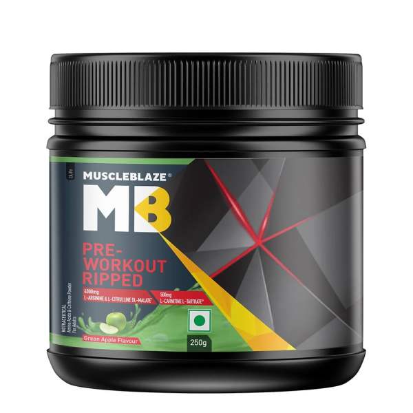 MUSCLEBLAZE PRE WORKOUT RIPPED, 250 G