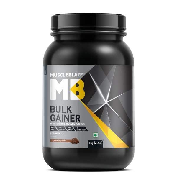 MUSCLEBLAZE BULK GAINER MASS GAINER WITH CREATINE, 1KG