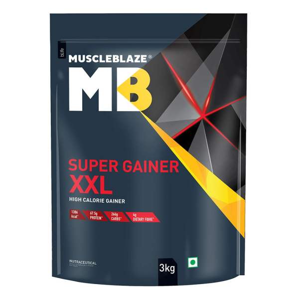 MUSCLEBLAZE SUPER GAINER XXL, 3KG