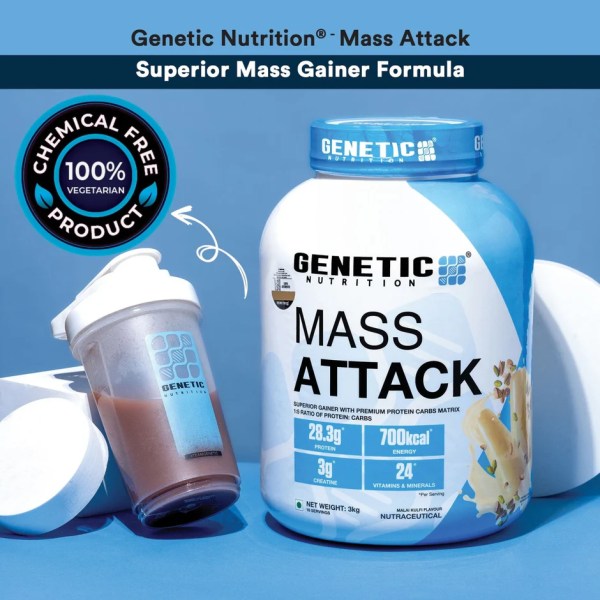 GNC Pro Performance Weight Gainer | Whey Protein | Healthy Body Gains | Reduces Muscle Breakdown | Boosts Metabolism | Formulated In USA | 73g Protein | 440g Carbs | 2200 Cal - Double Chocolate (3 kg)
