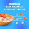 MYFITNESS Rolled Oats, 900 g