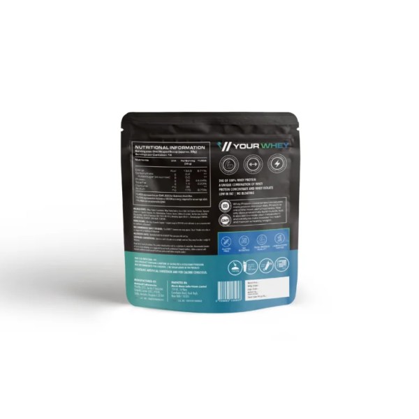 your whey protine 500 2 YourWhey 100% Whey Protein 500gm