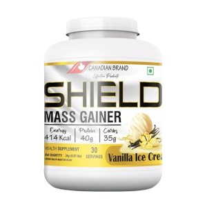 Shield Gainer | Vanilla Ice Cream Flavor | Creamy Mass Gain (3 KG)