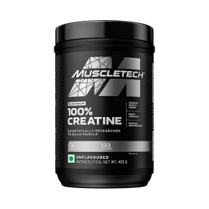 MUSCLETECH 100% CREATINE 400GM UNFLAVOURED