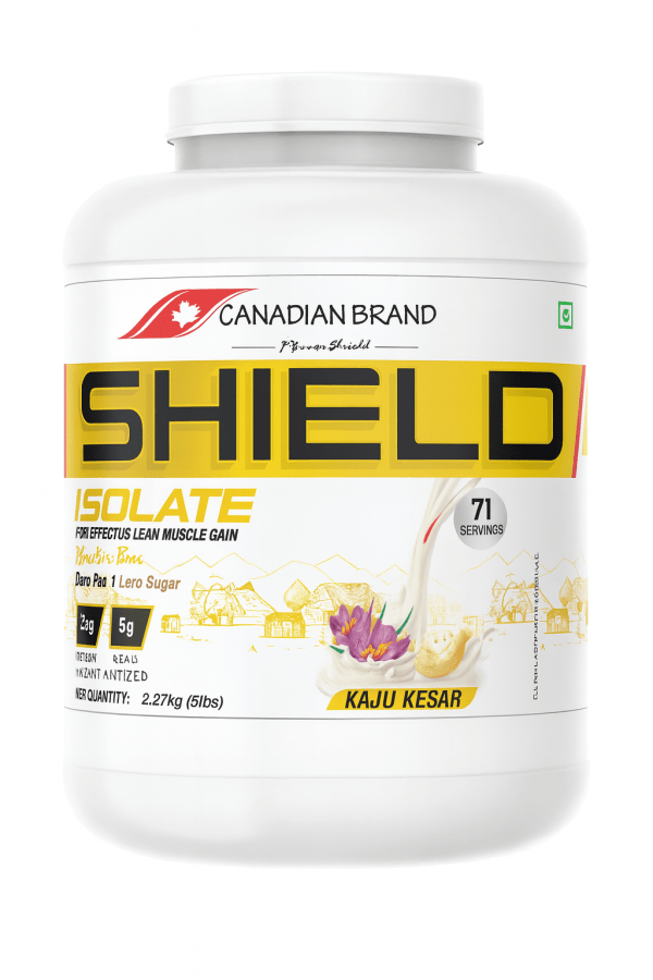 SHIELD ISOLATE MUSCLE GAIN KAJU KESAR 5LBS